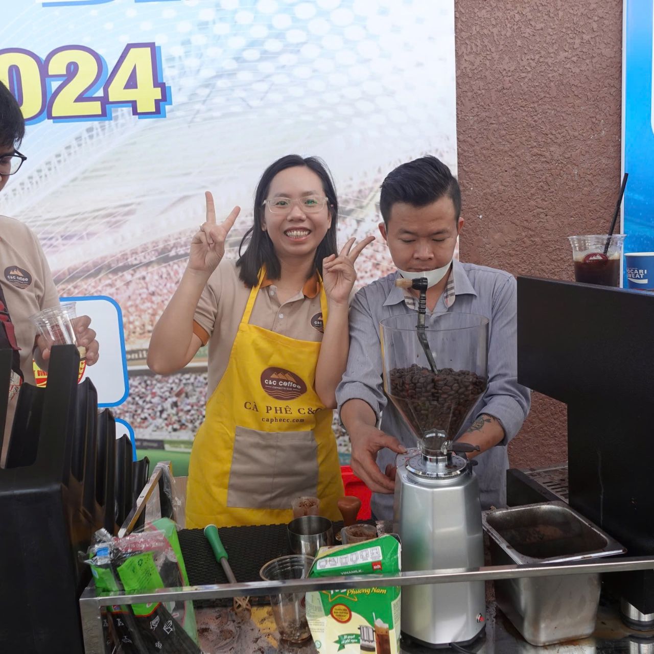 Hơn 1000 ly cà phê C&#038;C Coffee miễn phí phục vụ Ngày hội hiến máu 8/11/2024 tại Dĩ An