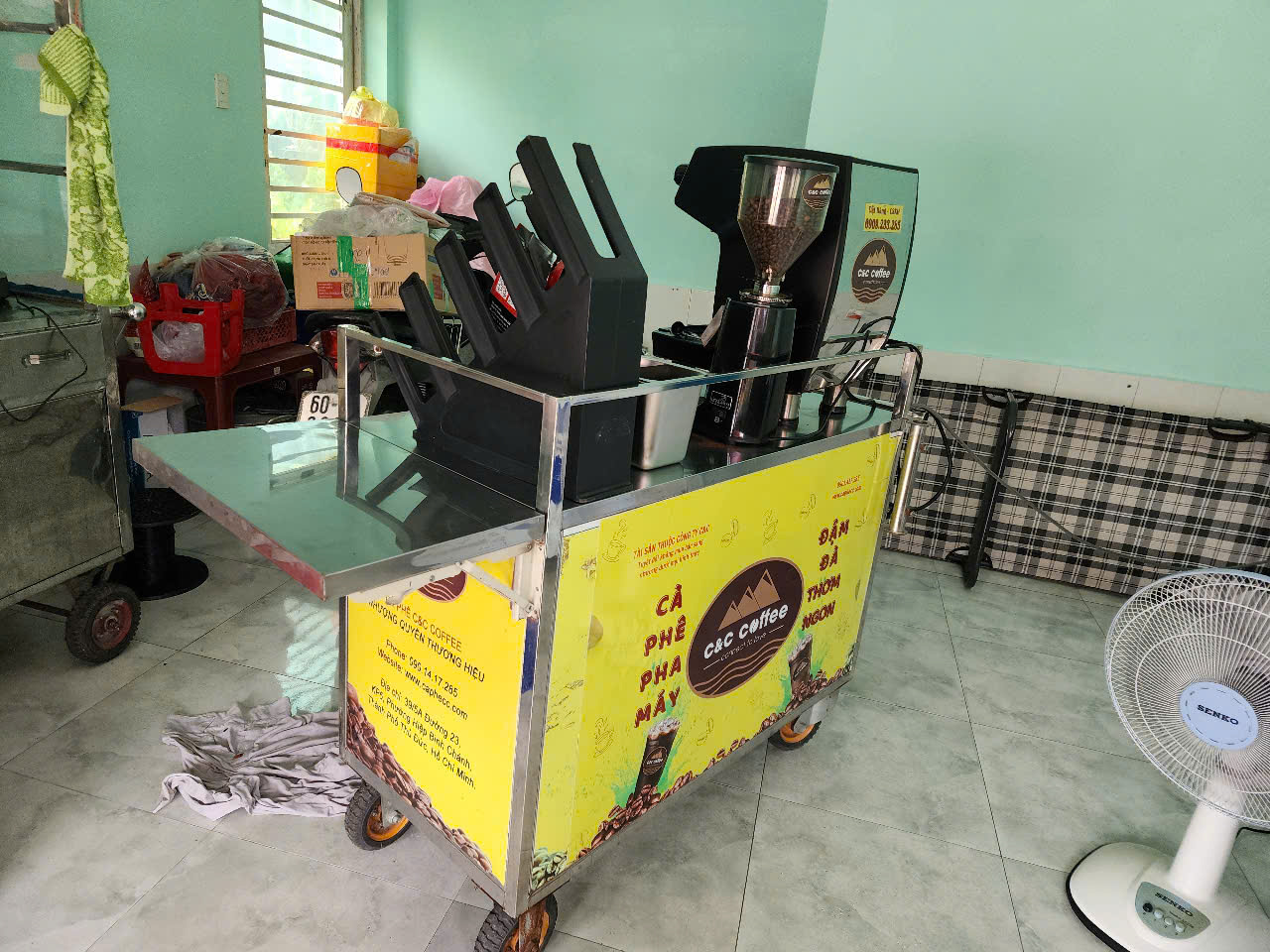Chúc mừng anh Kiên (Thuận An, Bình Dương) đã chính thức gia nhập mô hình Cà Phê Pha Máy 0 Đồng cùng C&#038;C Coffee!