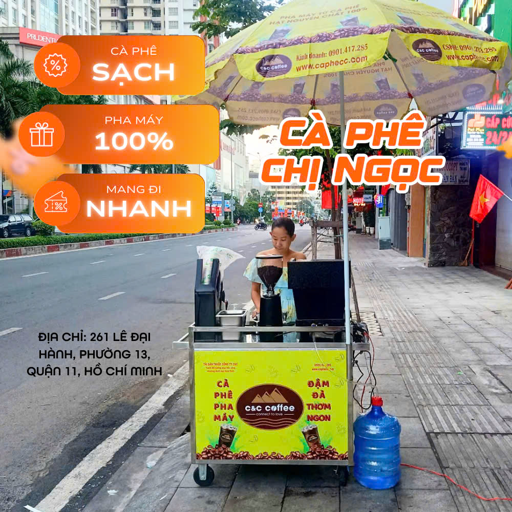 C&#038;C Coffee chào mừng chị Ngọc – Quận 11, TP. Hồ Chí Minh