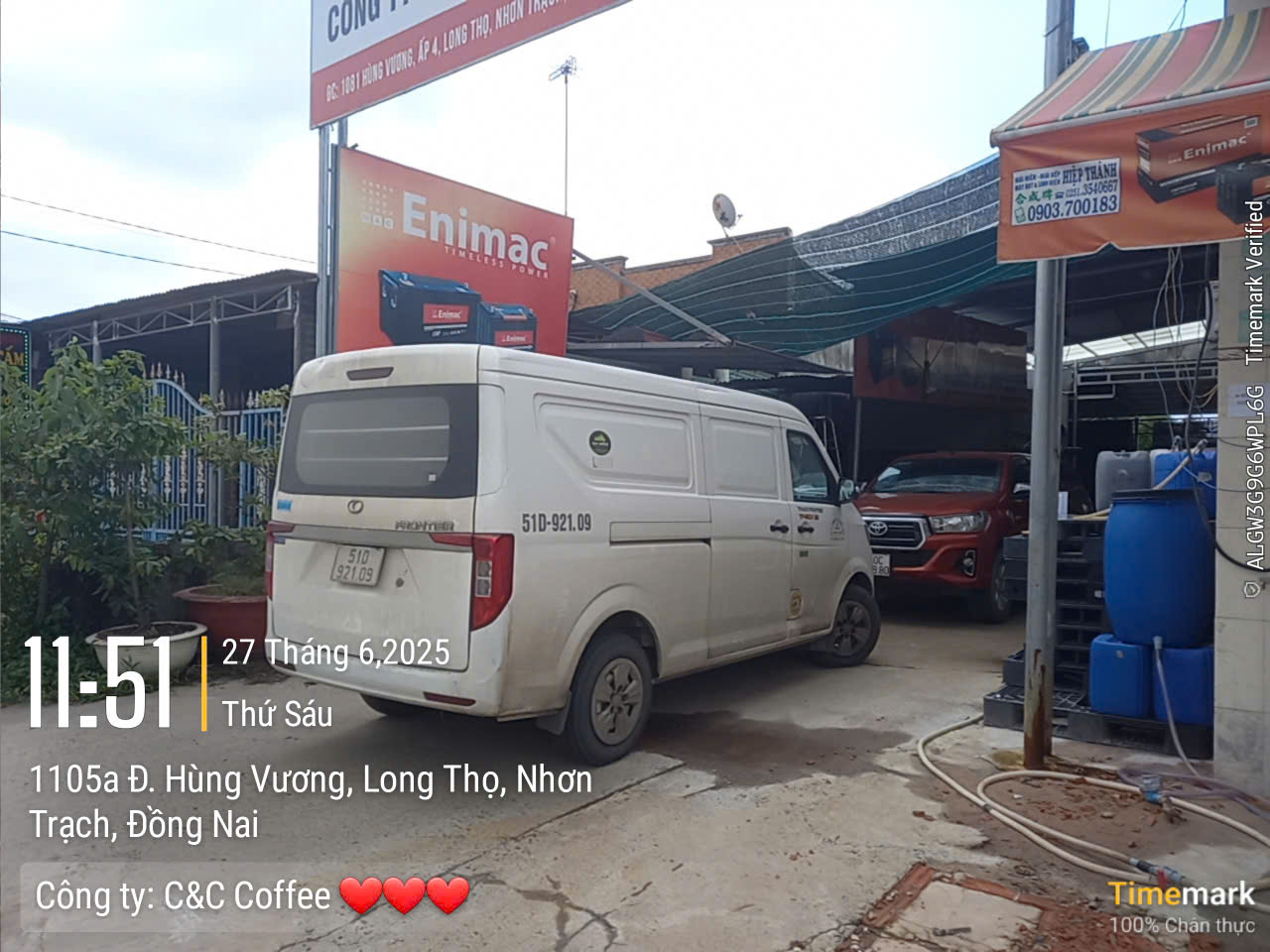 Chúc mừng chị Diễm Trinh ở Nhơn Trạch Đồng Nai đến với mô hình cà phê pha máy cùng C&#038;C Coffee