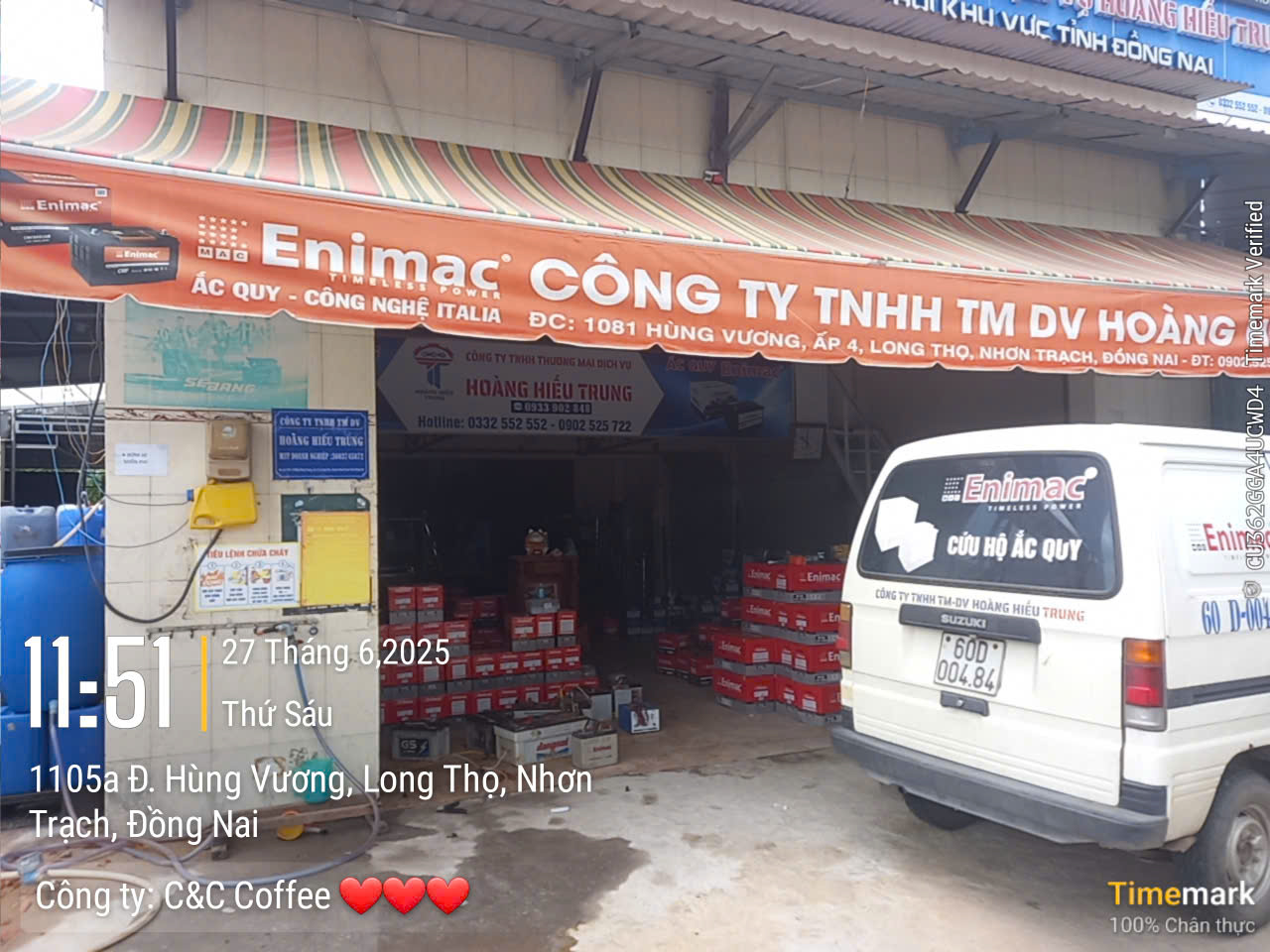 Chúc mừng chị Diễm Trinh ở Nhơn Trạch Đồng Nai đến với mô hình cà phê pha máy cùng C&#038;C Coffee