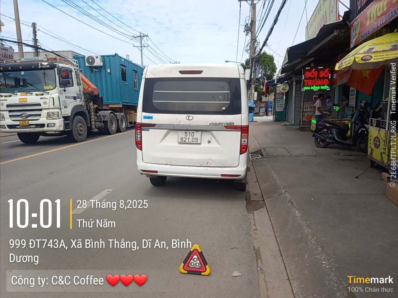 Chúc mừng anh Sơn ở Dĩ An Bình Dương đã Hợp tác thành công mô hình cho thuê máy pha cà phê cùng C&#038;C Coffee