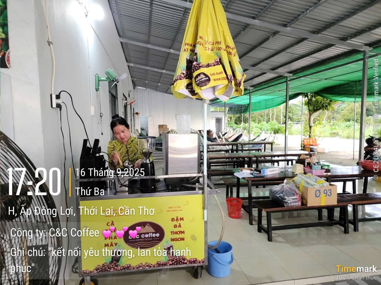 Tổngtài cà phê pha máy C&#038;C Coffee