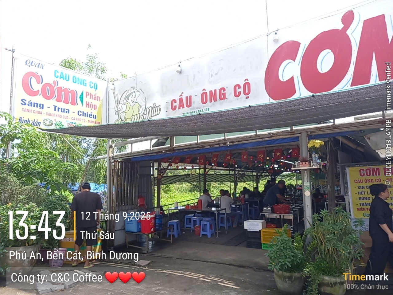Chúc mừng Buffet Cơm Ông Cộ – Bến Cát, Bình Dương gia nhập mô hình Cà phê pha máy C&#038;C Coffee