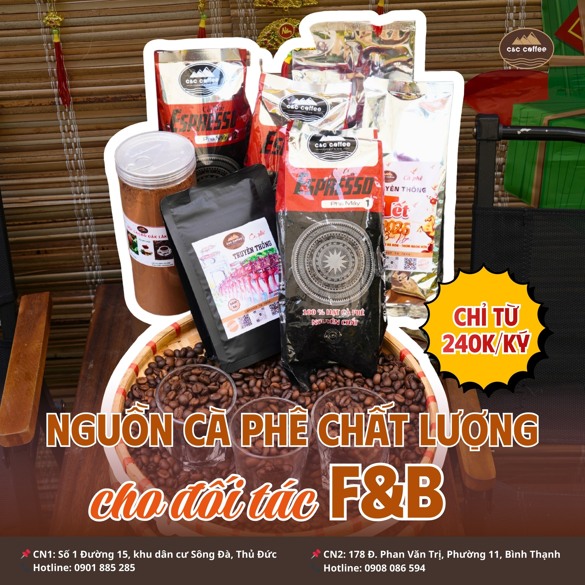 Nguồn C&agrave; Ph&ecirc; Chất Lượng Cho Đối T&aacute;c F&B