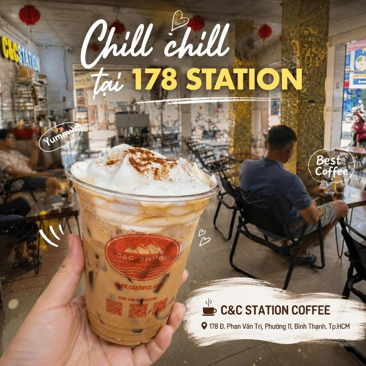 CHILL CHILL TẠI C&C STATION COFFEE
