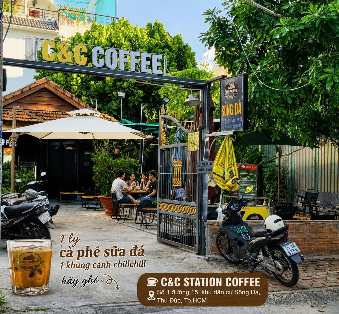 Một ly cà phê sữa đá – Một chút bình yên giữa bộn bề.