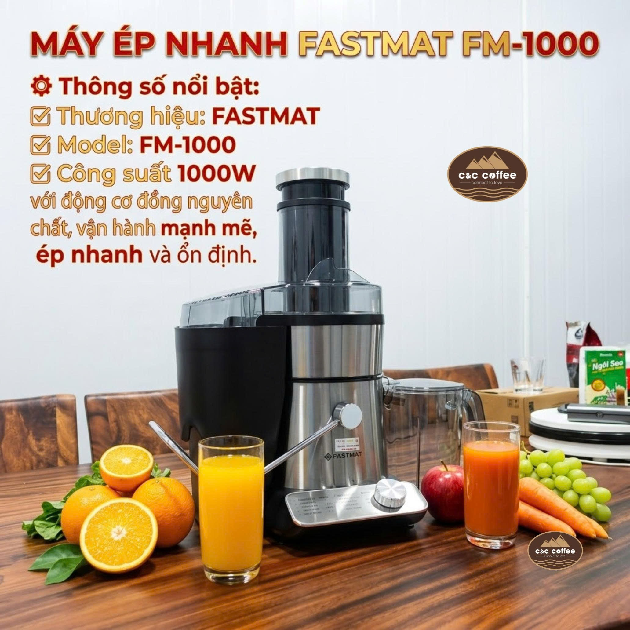 MỞ RỘNG MENU NƯỚC ÉP – TĂNG THÊM DOANH THU CHO QUÁN CÀ PHÊ!