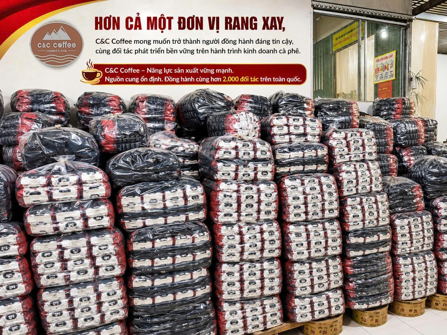 BẠN CÓ BIẾT QUY MÔ KHO CÀ PHÊ C&C COFFEE ?