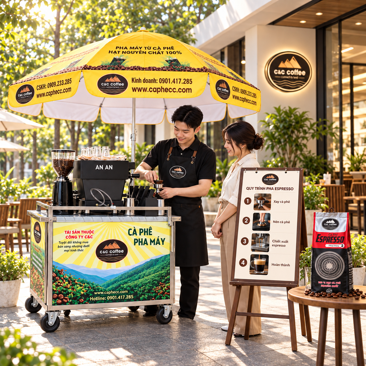 Chưa Biết Pha Chế Có Mở Điểm Bán Cà Phê Được Không?